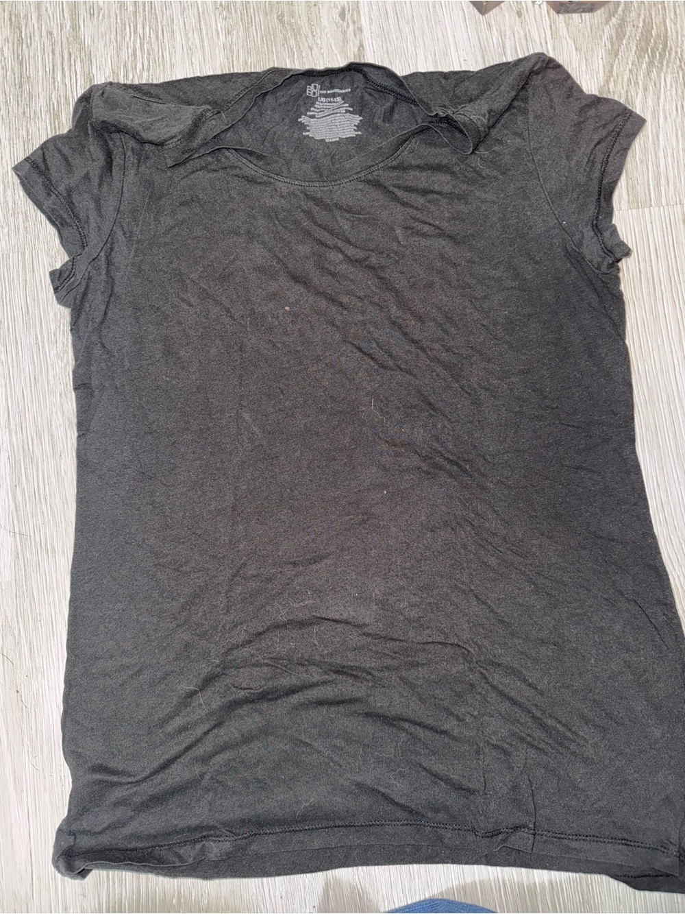 No Boundaries Black Short Sleeve Crew Neck Tee